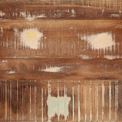 Mesas de cabeceira 2 pcs 40x32x46 cm madeira recuperada maciça
