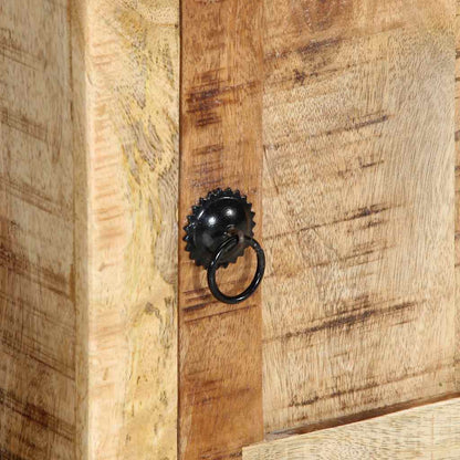 Móvel de TV de madeira de mangueira áspera maciça