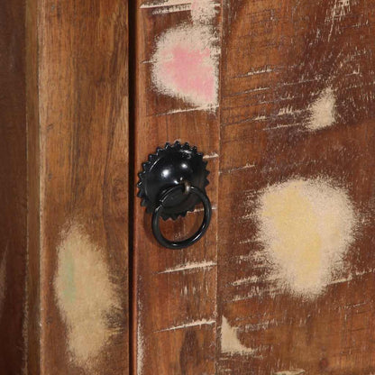 Móvel de TV de madeira recuperada maciça