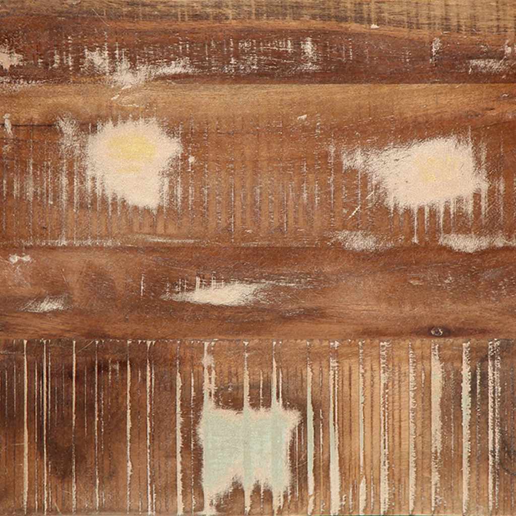 Móvel de TV de madeira recuperada maciça