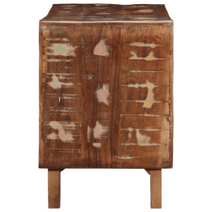 Móvel de TV de madeira recuperada maciça