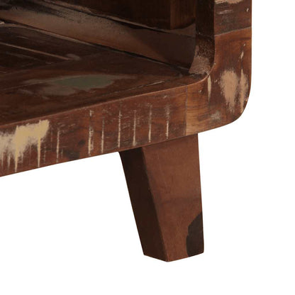 Móvel de TV de madeira recuperada maciça