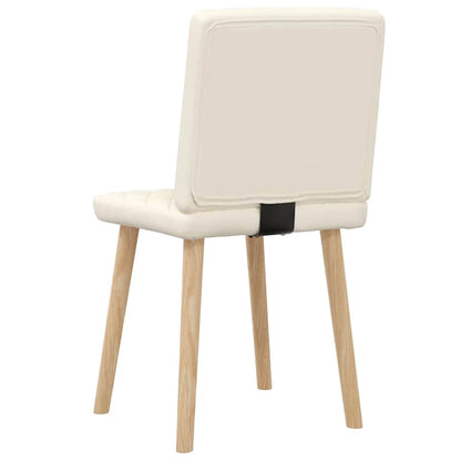 Cadeiras de jantar 2 pcs linho