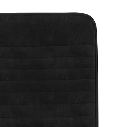 Cadeiras de jantar 2 pcs veludo preto