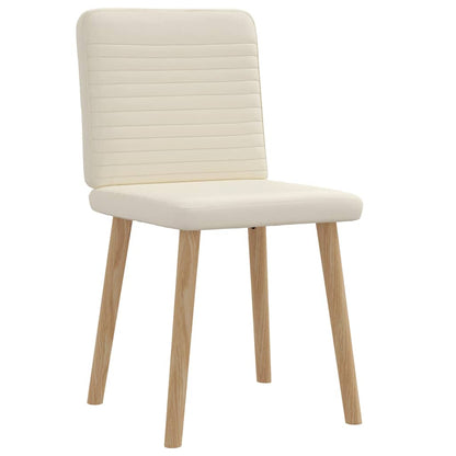 Cadeiras de jantar 2 pcs linho
