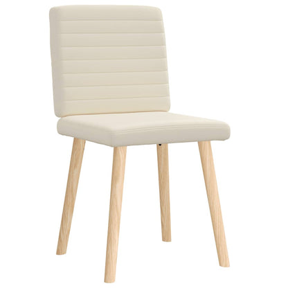 Cadeiras de jantar 2 pcs linho