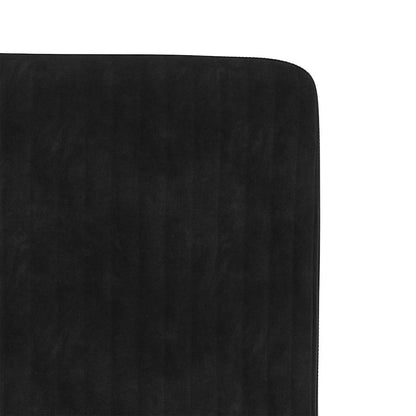 Cadeiras de jantar 2 pcs veludo preto