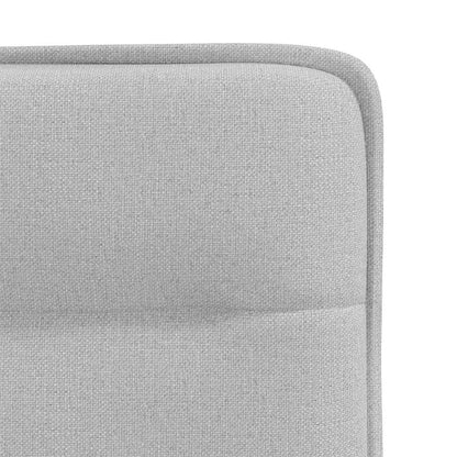 Cadeiras de jantar 2 pcs tecido cinza nuvem