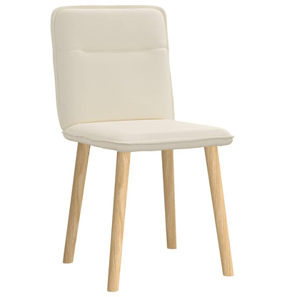 Cadeiras de jantar 2 pcs linho