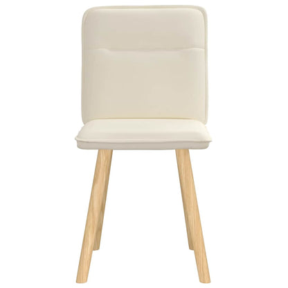 Cadeiras de jantar 2 pcs linho