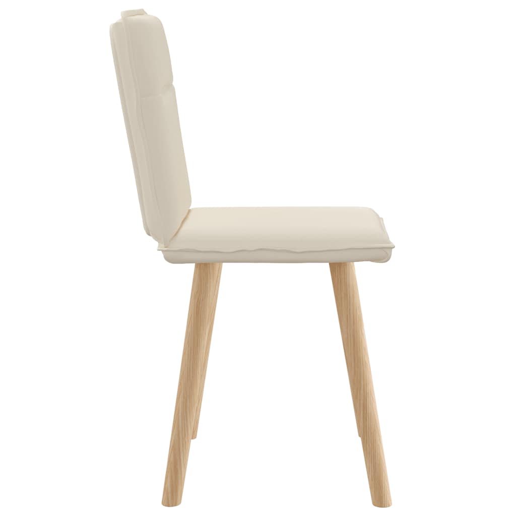 Cadeiras de jantar 2 pcs linho
