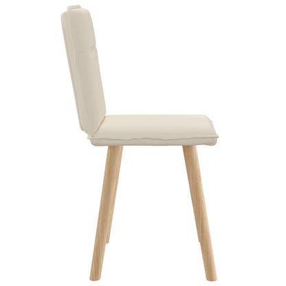 Cadeiras de jantar 2 pcs linho