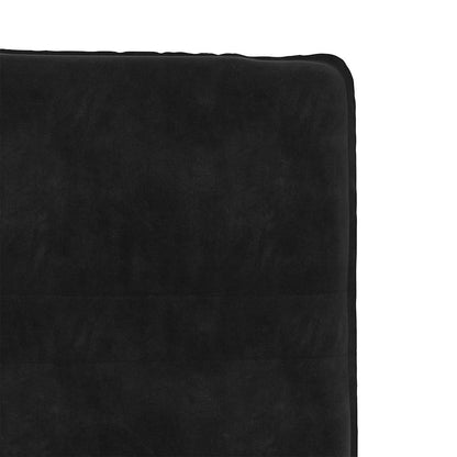 Cadeiras de jantar 2 pcs veludo preto