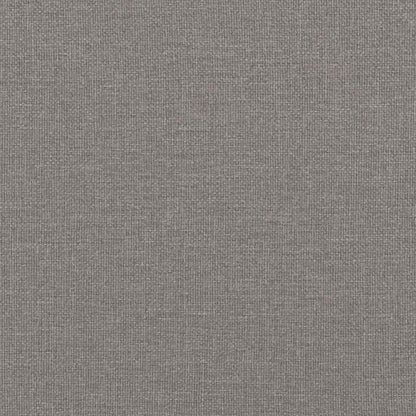 Cadeiras de jantar 2 pcs tecido cinzento-acastanhado