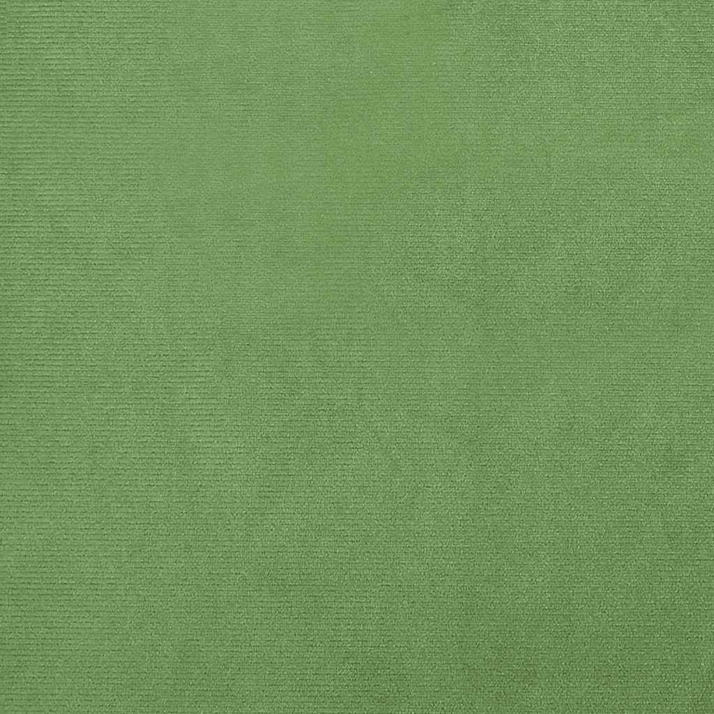 Cadeira de jantar veludo verde-claro
