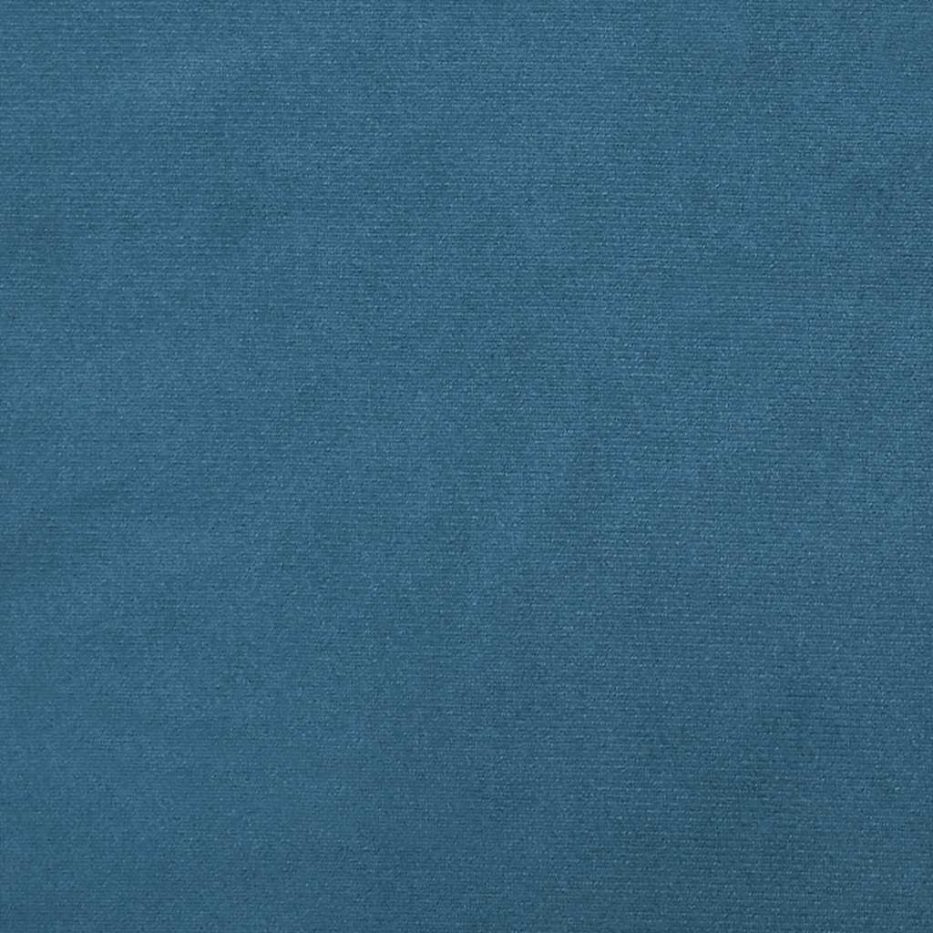 Cadeira de jantar veludo azul