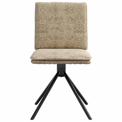 Cadeira de jantar cinza claro Faux Suede Leather