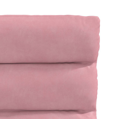 Cadeiras de jantar 2 pcs veludo rosa