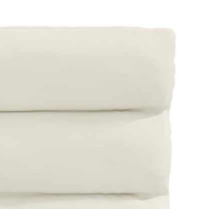 Cadeiras de jantar 2 pcs veludo cor creme