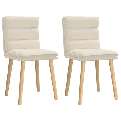 Cadeiras de jantar 2 pcs linho