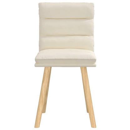 Cadeiras de jantar 2 pcs linho