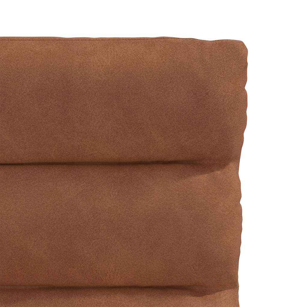 Cadeira de jantar couro artificial castanho