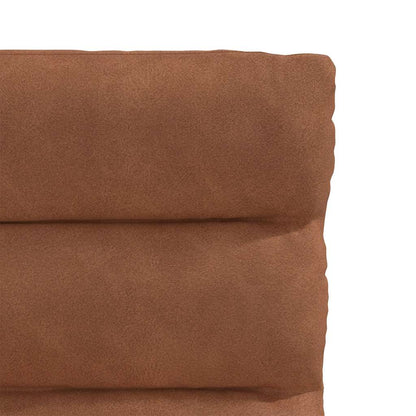 Cadeira de jantar couro artificial castanho