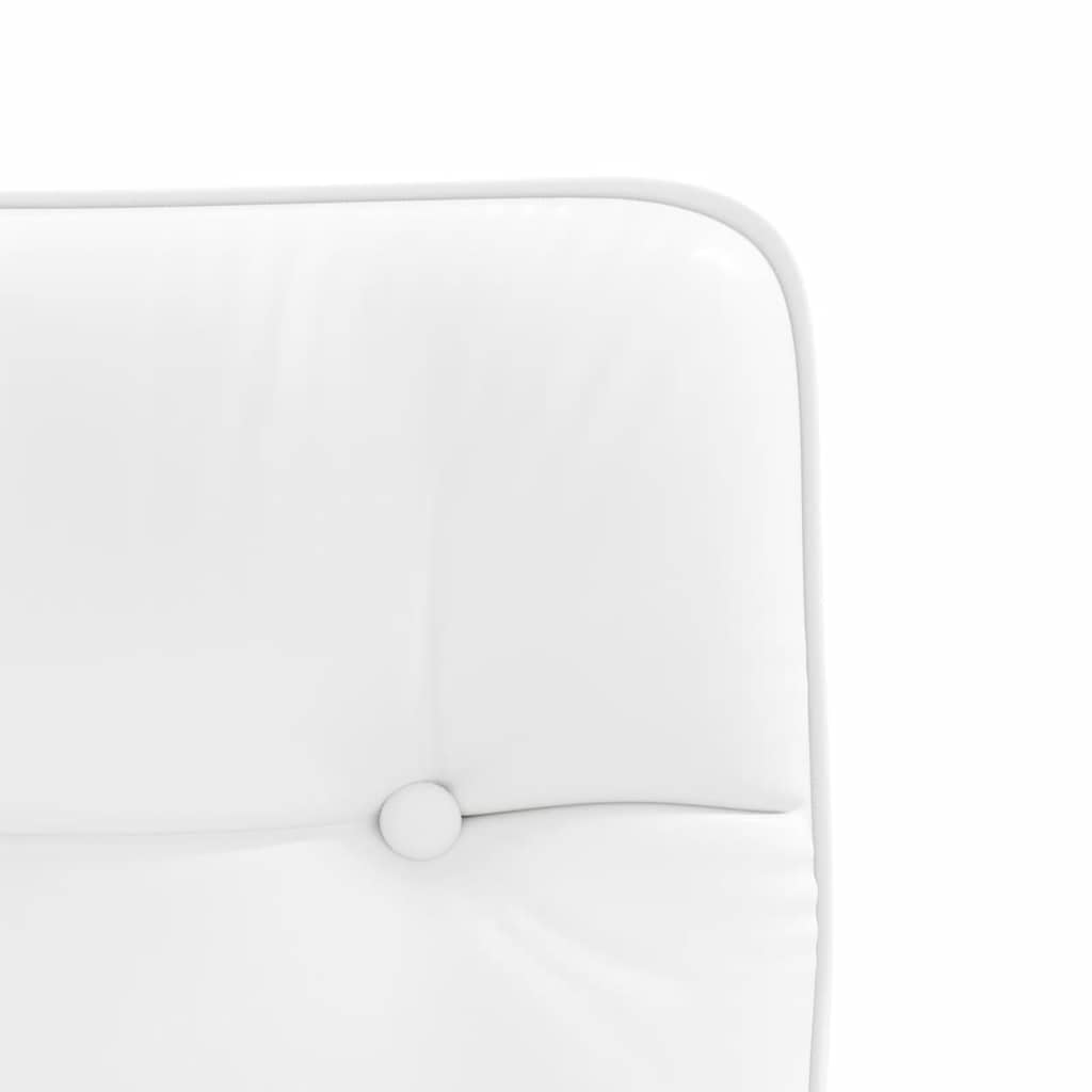 Cadeira de jantar couro artificial branco