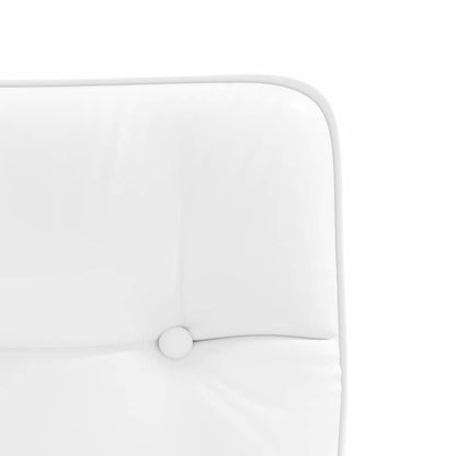 Cadeira de jantar couro artificial branco