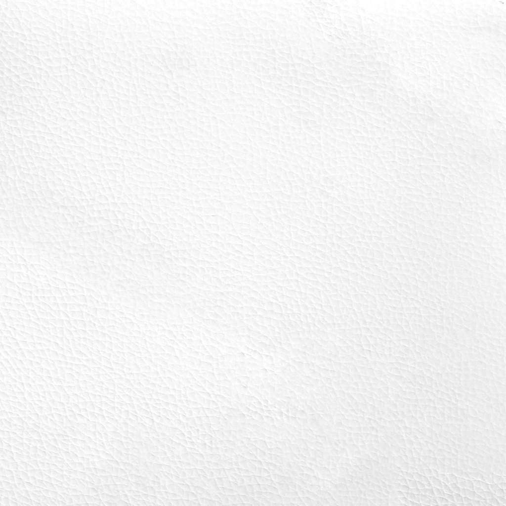 Cadeira de jantar couro artificial branco