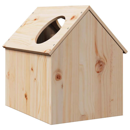 Casa do gato 90x60x67 cm madeira de pinho maciça