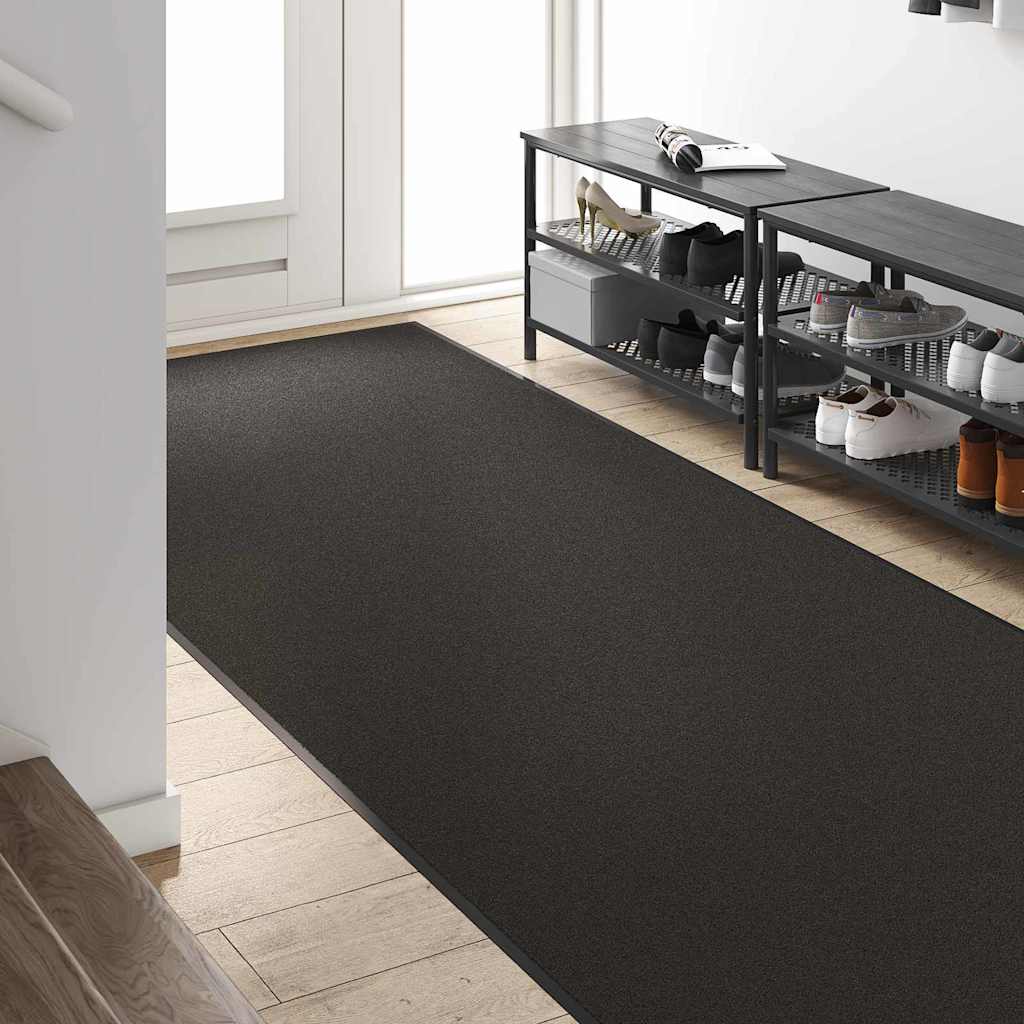 Tapete de Entrada Outros Preto 120 x 300 cm Poliamida e PVC