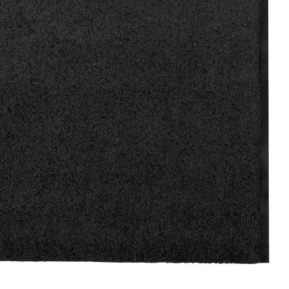 Tapete de Entrada Outros Preto 120 x 350 cm Poliamida e PVC