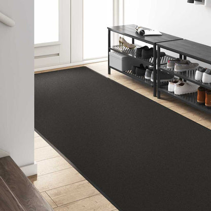 Tapete de Entrada Outros Preto 120 x 350 cm Poliamida e PVC