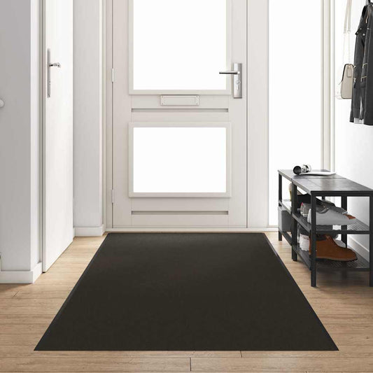Tapete de Entrada Outros Preto 120 x 400 cm Poliamida e PVC