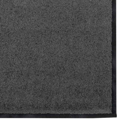Tapete de Entrada Outros Antracite e Preto 120 x 250 cm