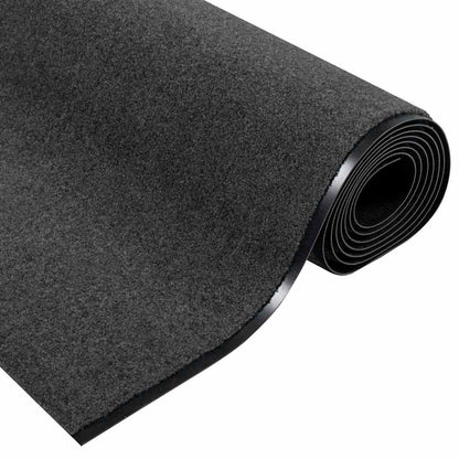 Tapete de Entrada Outros Antracite e Preto 120 x 350 cm