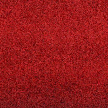 Tapete de Entrada Vermelho e Preto 120 x 250 cm Poliamida e PVC