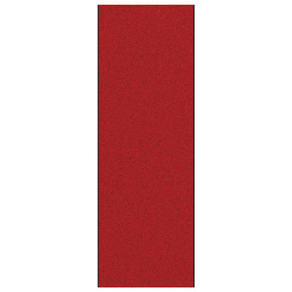 Tapete de Entrada Vermelho e Preto 120 x 350 cm Poliamida e PVC