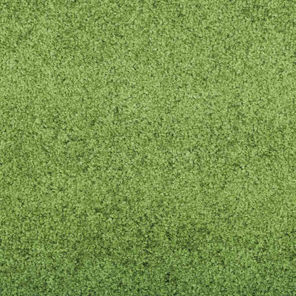 Tapete de Entrada Verde e Preto 120 x 350 cm Poliamida e PVC