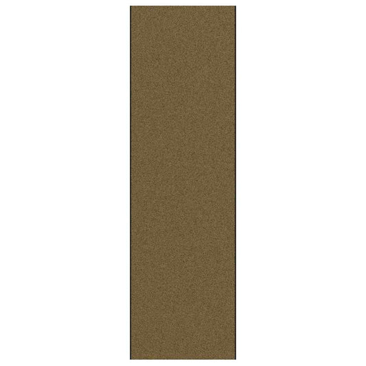 Tapete de Entrada Marrom e Preto 120 x 400 cm Poliamida e PVC