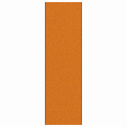 Tapete de Entrada Laranja e Preto 120 x 400 cm Poliamida e PVC