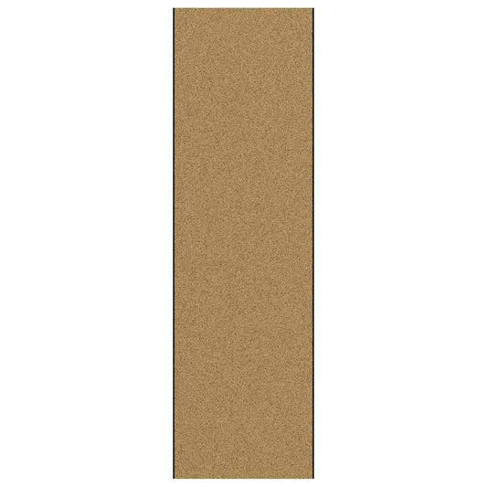 Tapete de Entrada Creme e Preto 120 x 400 cm Poliamida e PVC