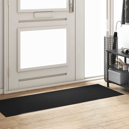 Tapete de Entrada Preto 60 x 180 cm Polipropileno e vinil