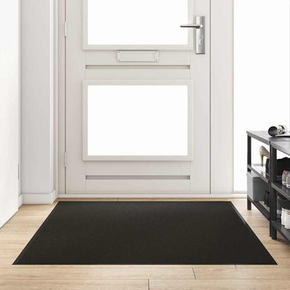 Tapete de Entrada Preto 120 x 180 cm Polipropileno e vinil