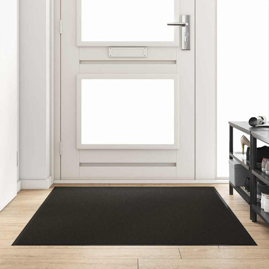 Tapete de Entrada Preto 120 x 180 cm Polipropileno e vinil