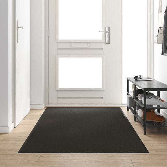 Tapete de Entrada Preto 120 x 250 cm Polipropileno e vinil