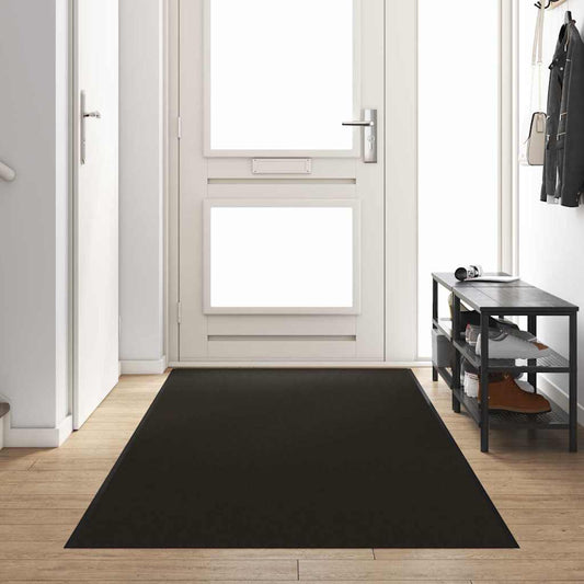 Tapete de Entrada Preto 120 x 350 cm Polipropileno e vinil