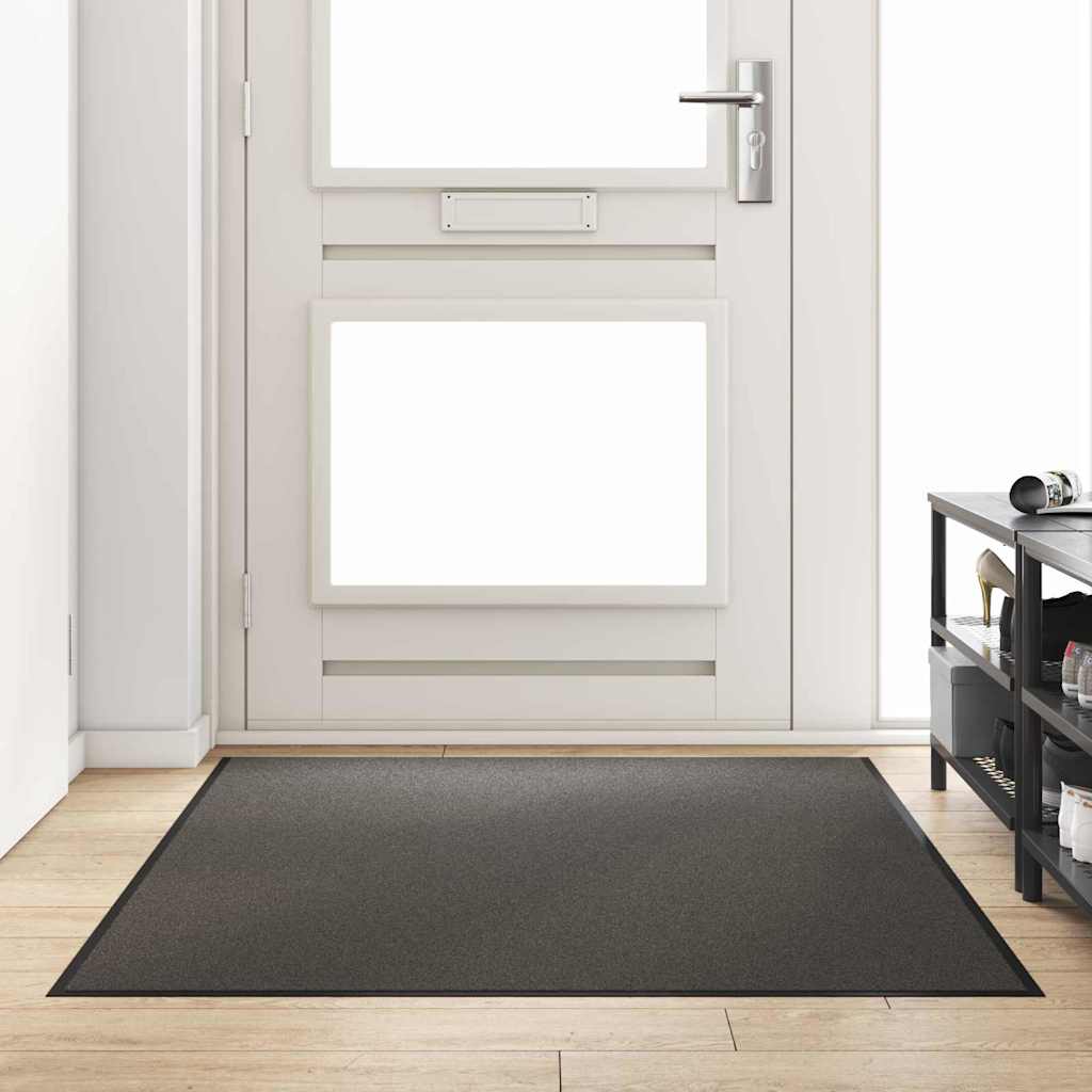Tapete de Entrada Outros Antracite e Preto 120 x 180 cm