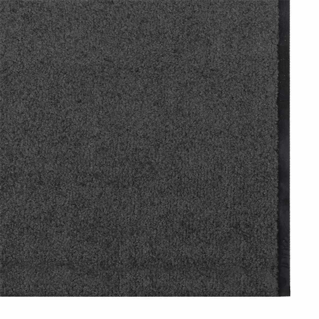 Tapete de Entrada Outros Antracite e Preto 120 x 350 cm